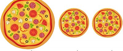 ​7英寸披萨有多大参照图（一个七英寸披萨适合几个人吃）