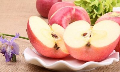 ​花牛苹果的皮可以吃,苹果口感比较清脆的品种