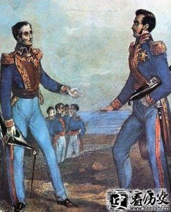 ​圣马丁为什么要把军队交由玻利瓦尔统一指挥 南美英雄圣马丁为什